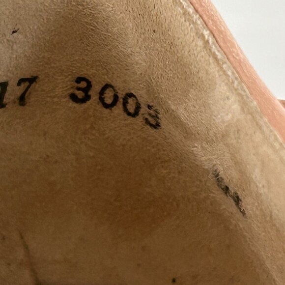 Paul Green Womens Blush Leather Pointed Toe Nicki Asymmetrical Pump Size 4 1/2 - Picture 10 of 16